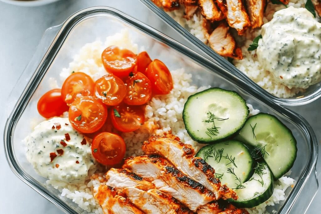 Buffalo Chicken Bowls with Cauliflower Rice
