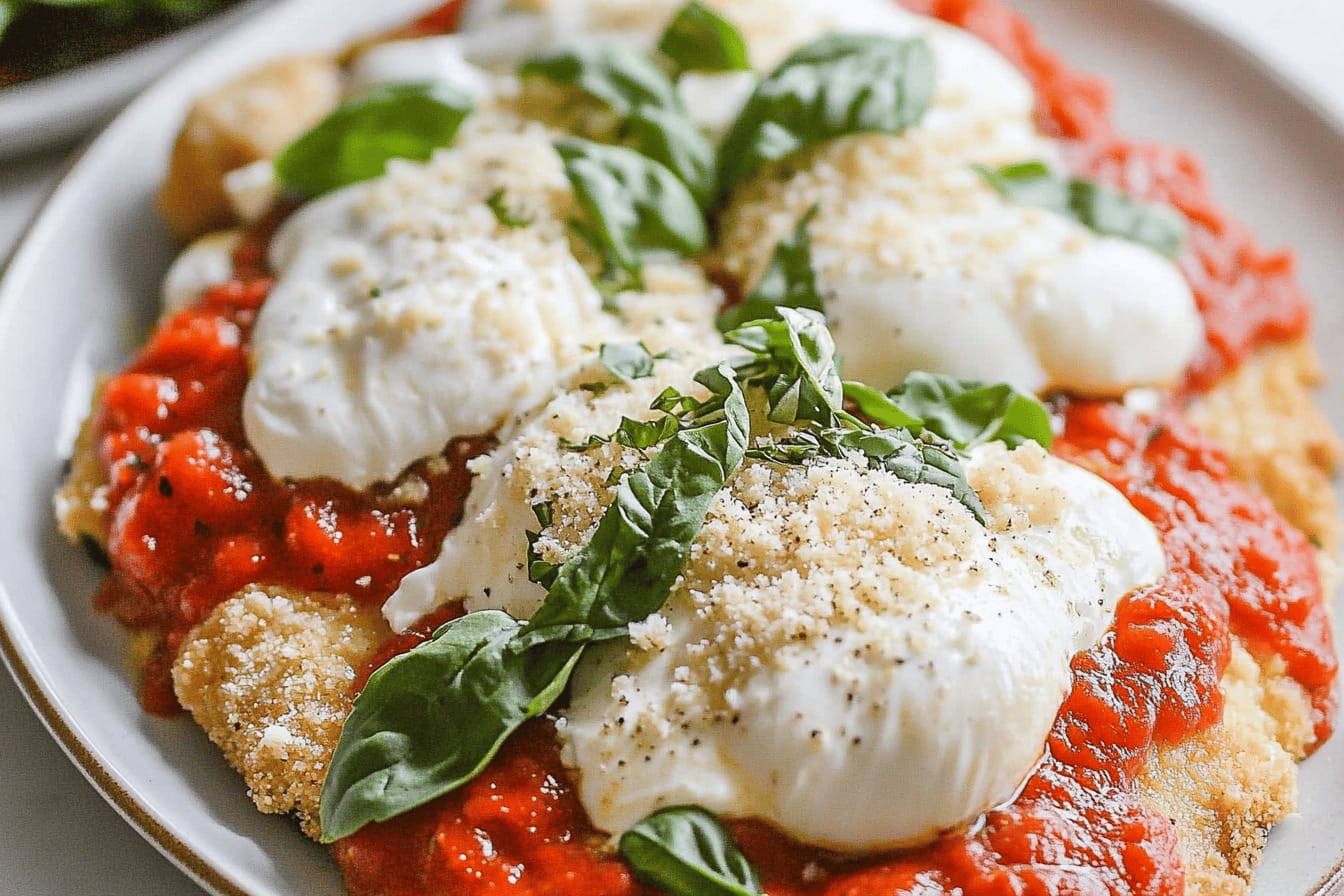Burrata Chicken Parmesan Recipe Easy Family Dinner