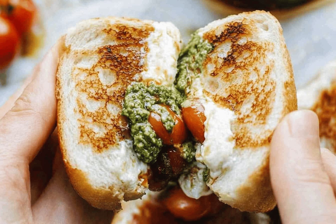 Caprese Grilled Cheese: A Delicious Twist