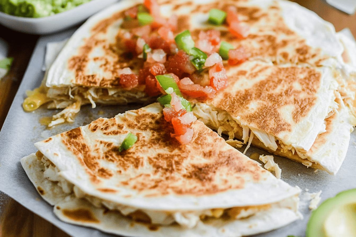 Chicken Bacon Ranch Quesadilla Recipe Delight