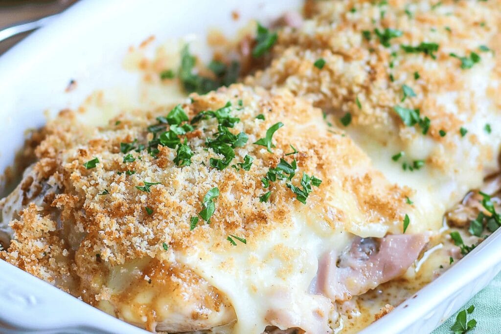 Chicken Cordon Bleu Casserole Recipe Delight