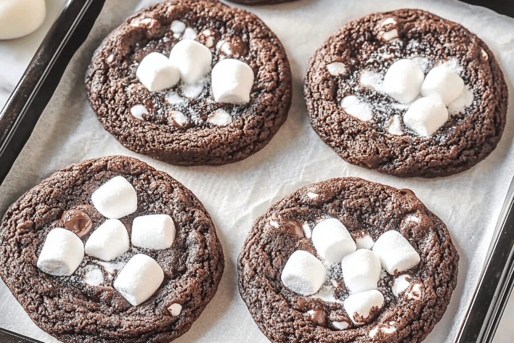 Chocolate Marshmallow Cookies Recipe for Dessert