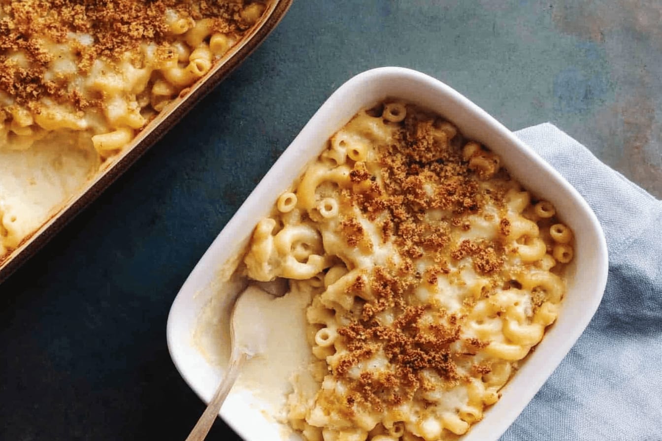 Creamy Baked Mac and Cheese Recipe