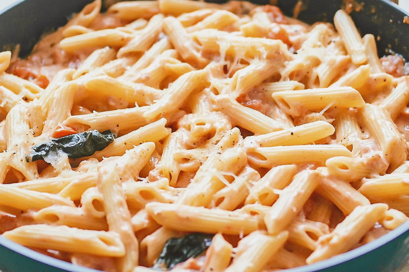 Creamy Tomato Basil Pasta Recipe