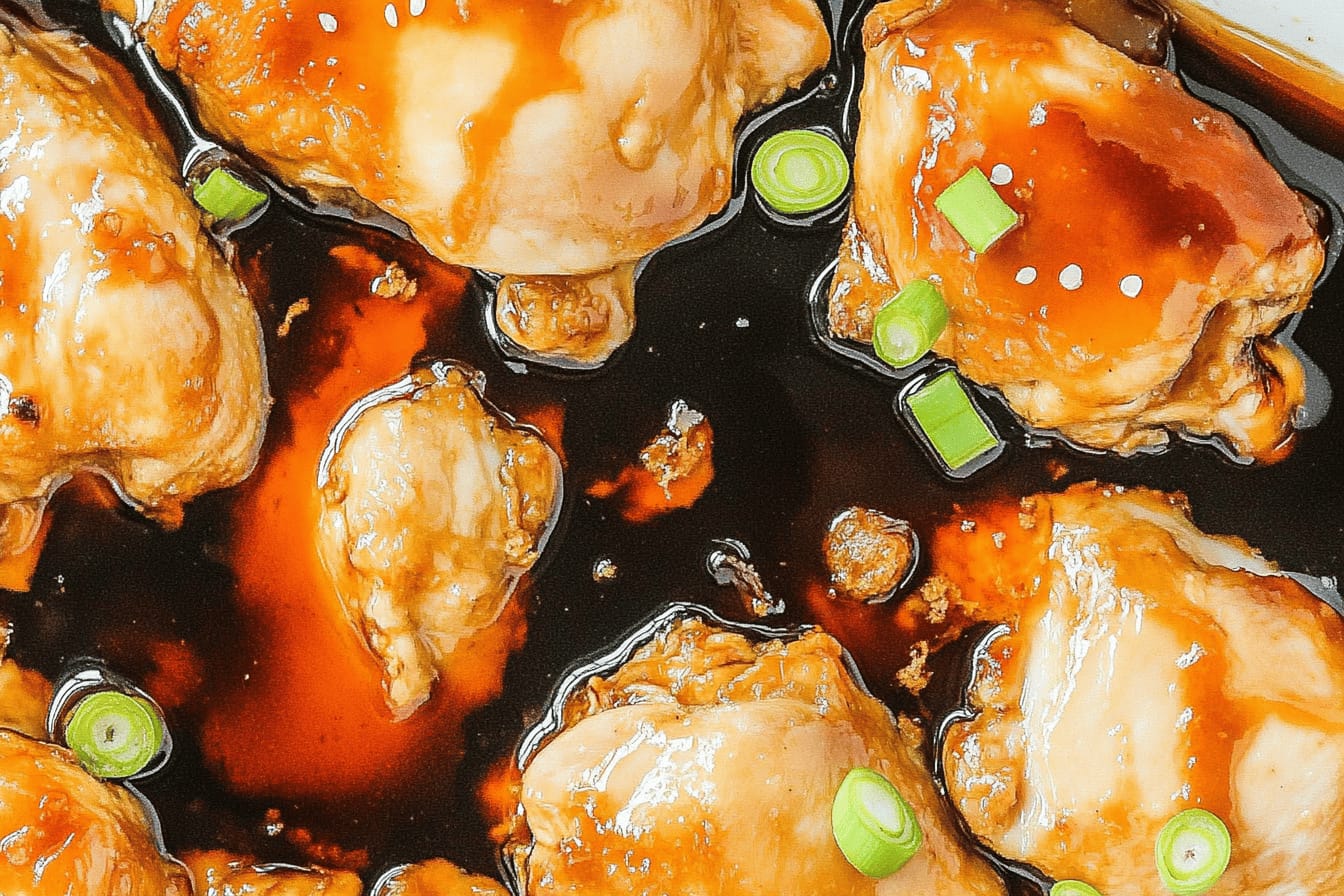 Crispy Baked Teriyaki Chicken Thighs Recipe