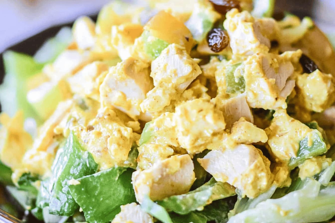 Curry Chicken Salad Easy Family Recipe