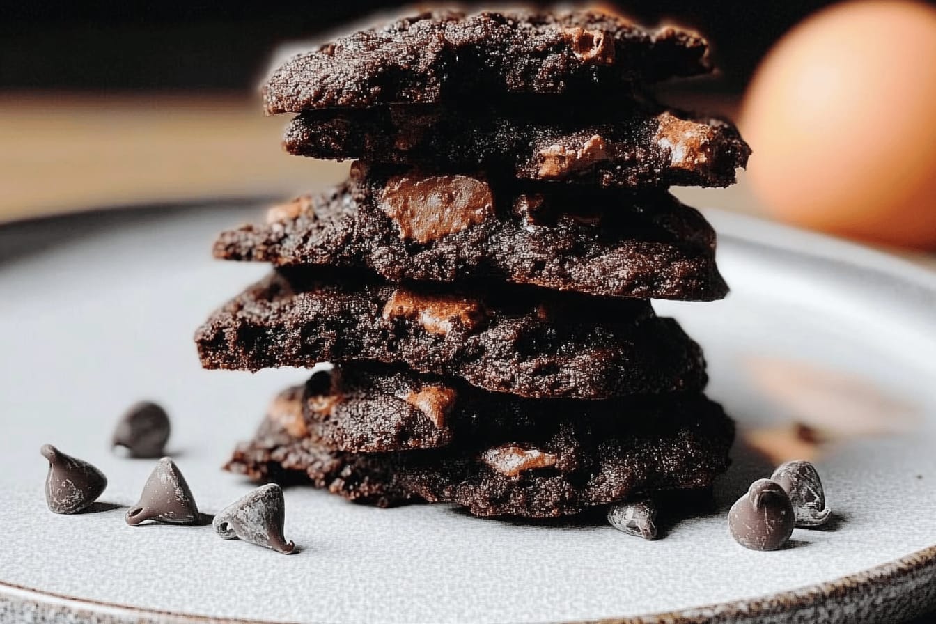 Decadent Double Chocolate Cookies Recipe