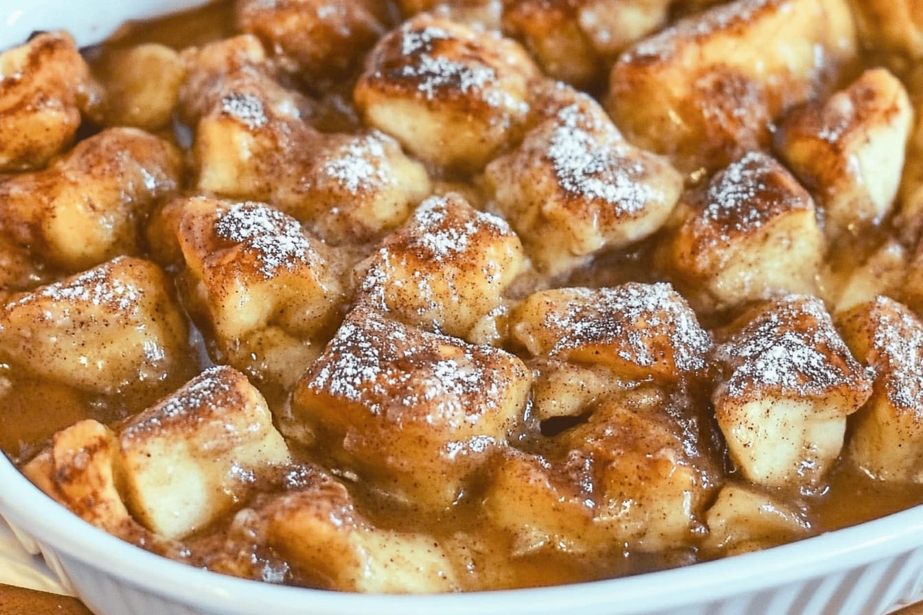 Delicious Apple Fritter Breakfast Casserole Recipe