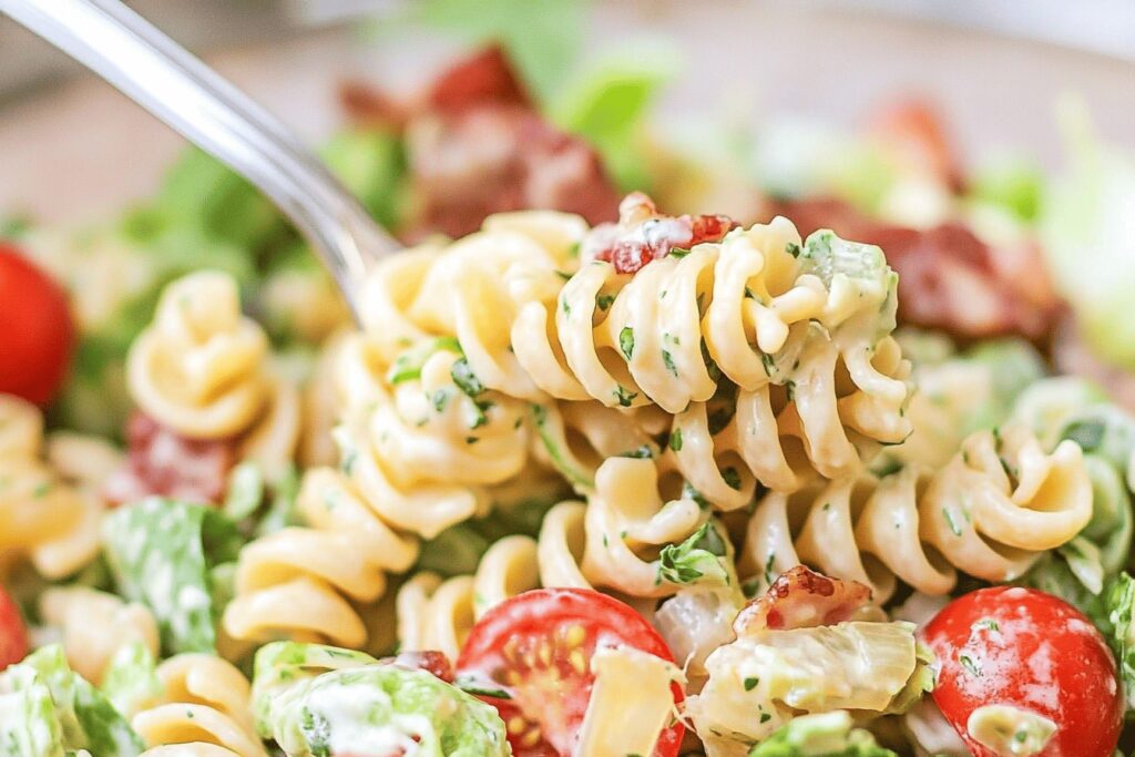 Delicious BLT Pasta Salad Recipe