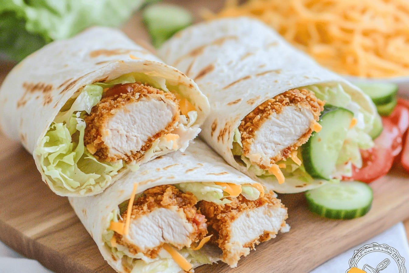 Delicious Chicken Tender Wraps Recipe