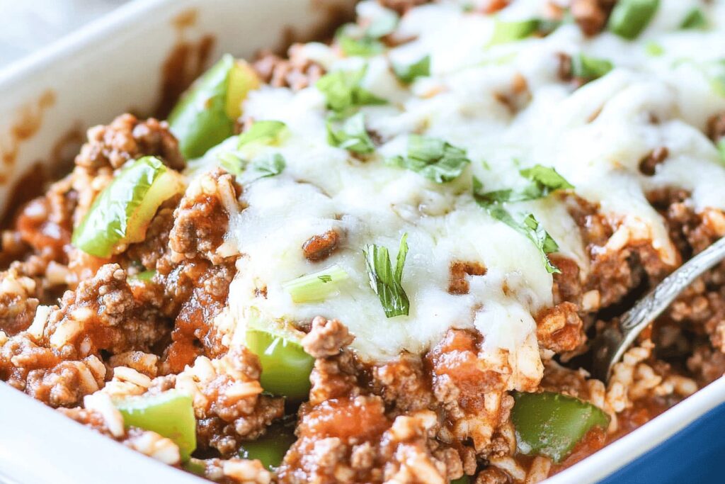 Delicious Stuffed Pepper Casserole Recipe