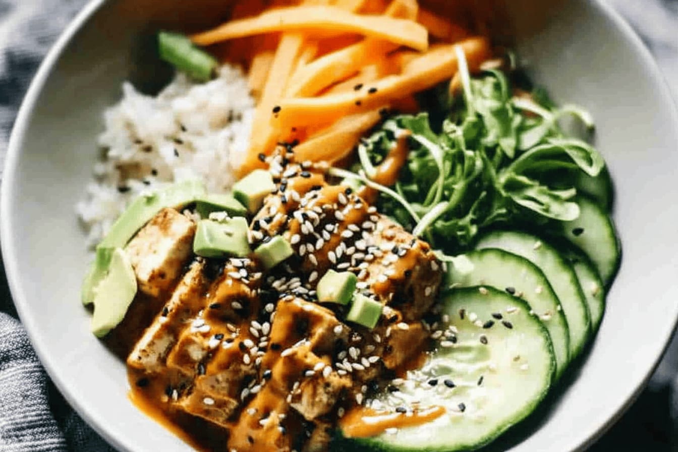 Dynamite Plant Power Sushi Bowls Recipe