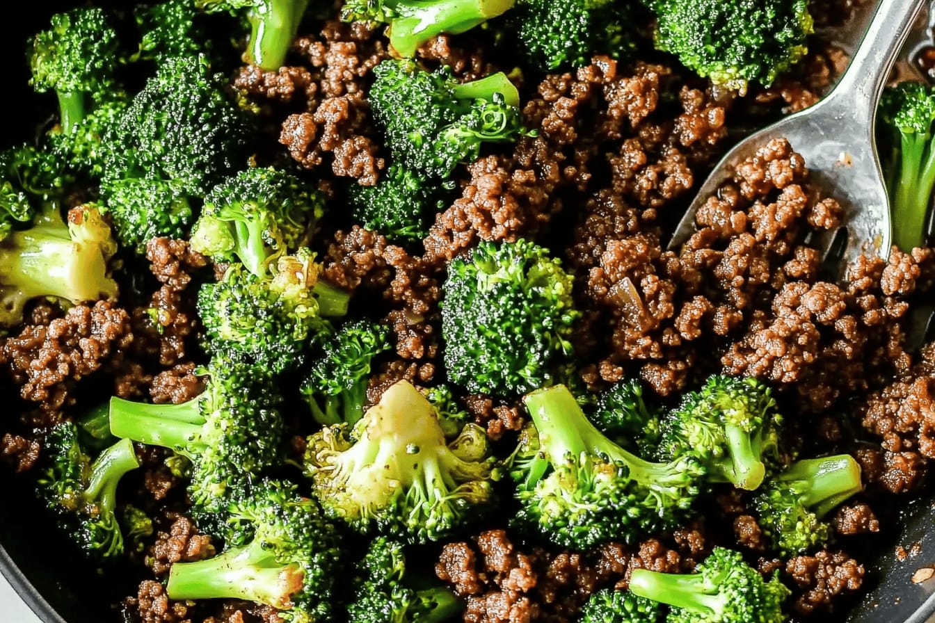 Easy Beef and Broccoli with Ground Beef Recipe