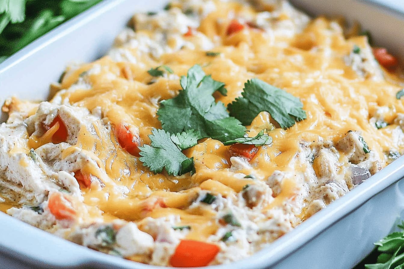 Easy Chicken Fajita Dip Recipe