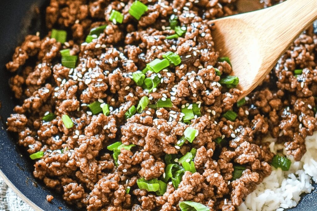 Easy Ground Beef Bulgogi Recipe