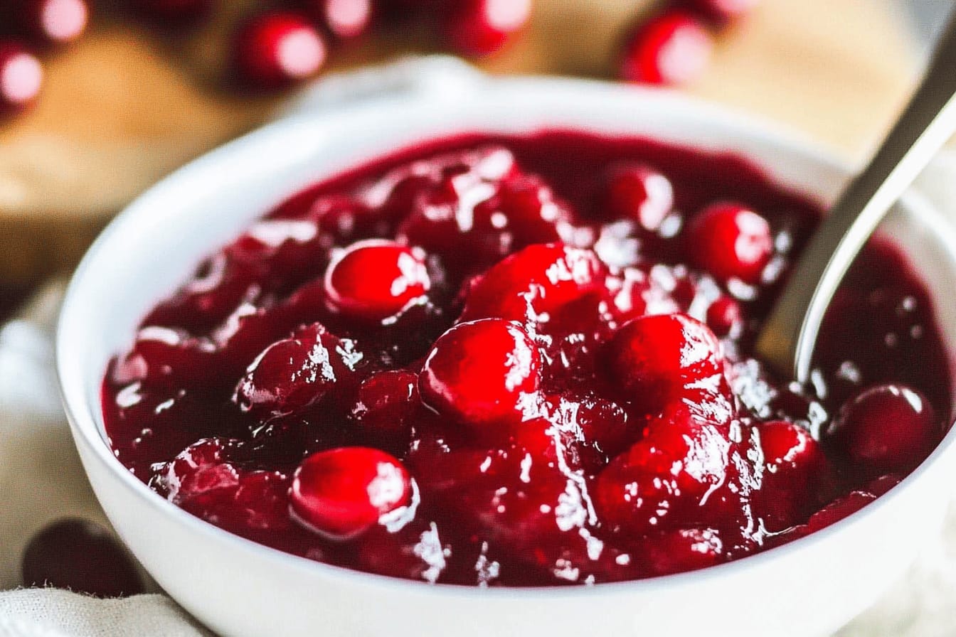 Easy Homemade Cranberry Sauce Recipe