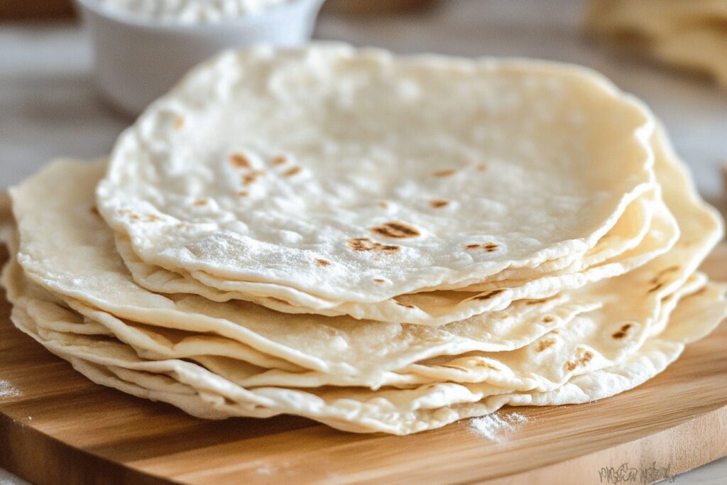 Easy Homemade Flour Tortillas Recipe