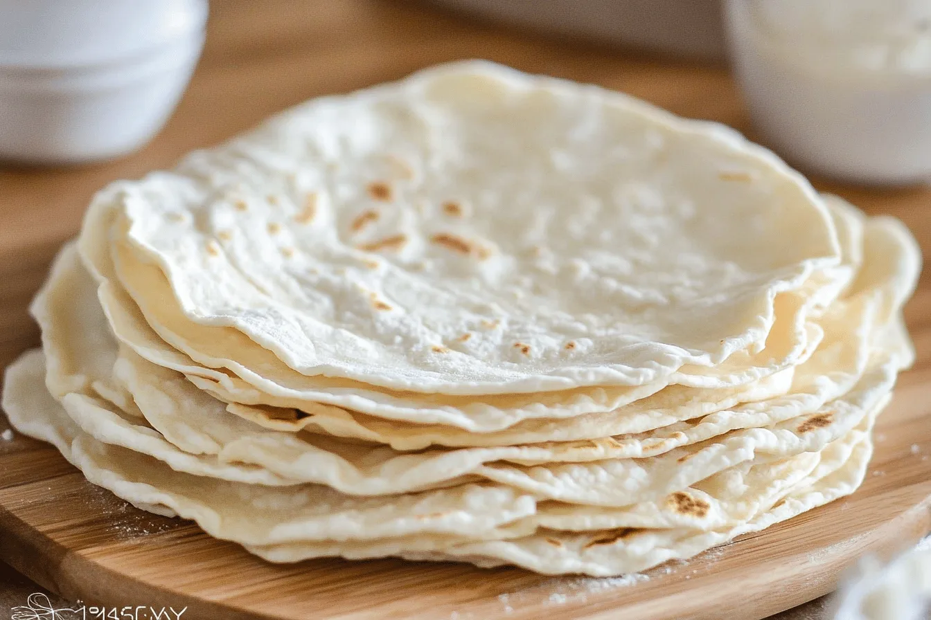 Easy Homemade Flour Tortillas Recipe
