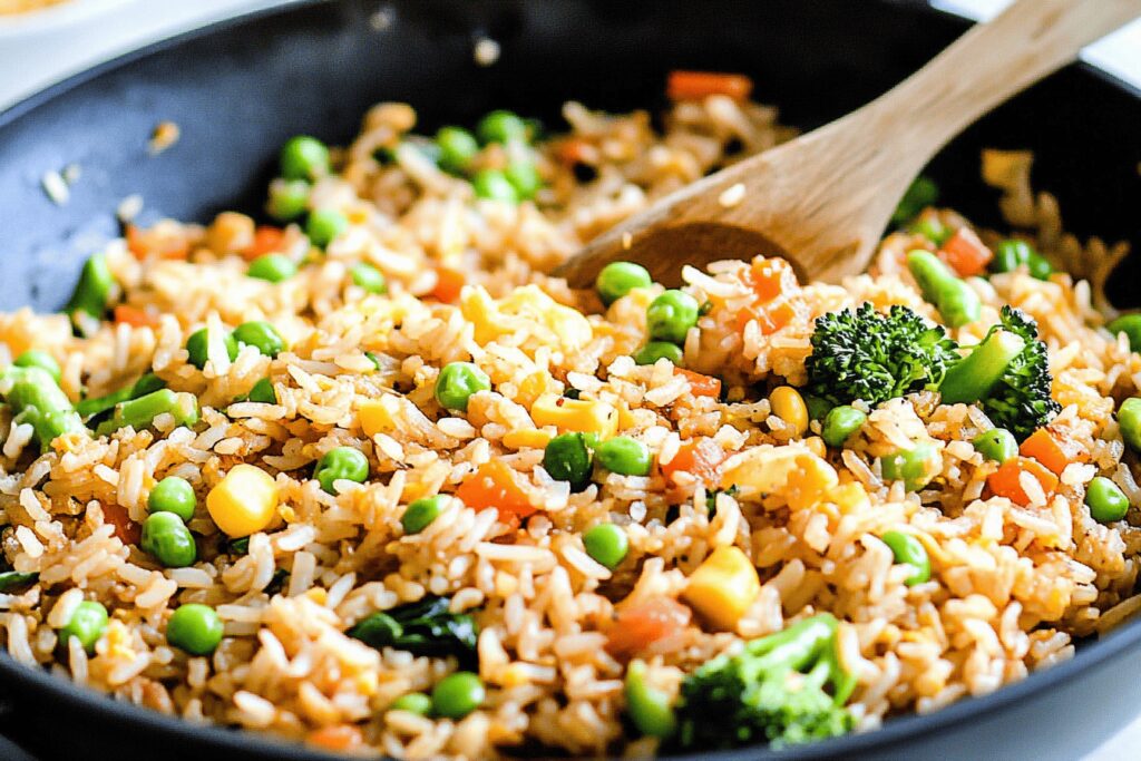 Easy Vegetable Fried Rice Recipe at Home