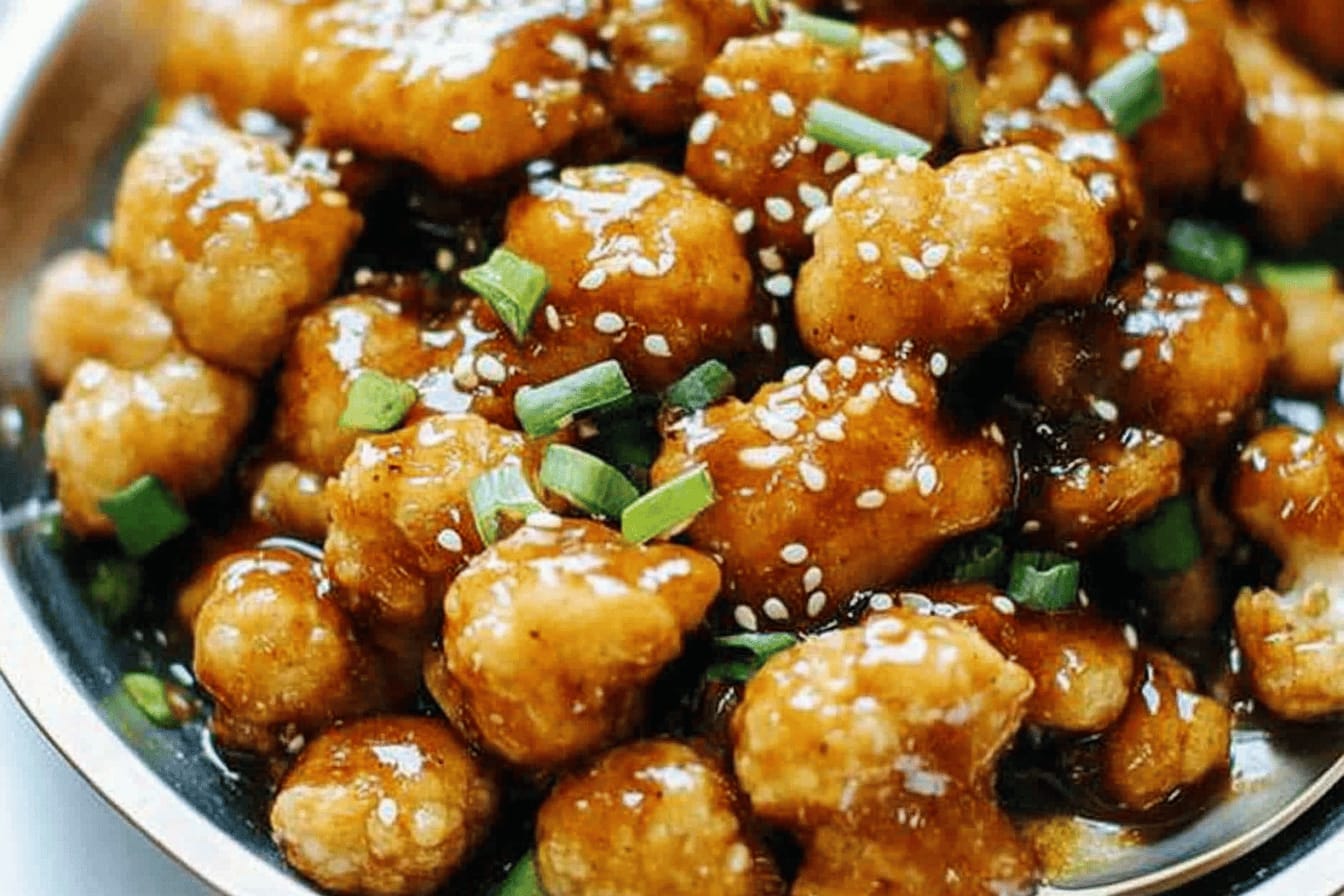 General Tso's Cauliflower Recipe Delight