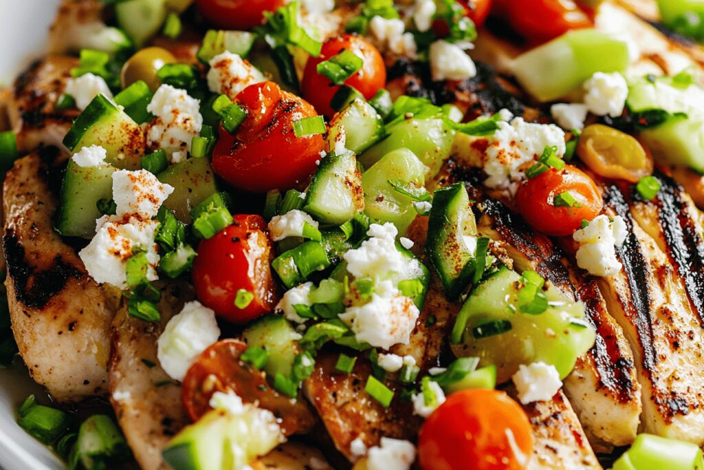 Grilled Chicken with Pepperoncini Garlic Butter Recipe