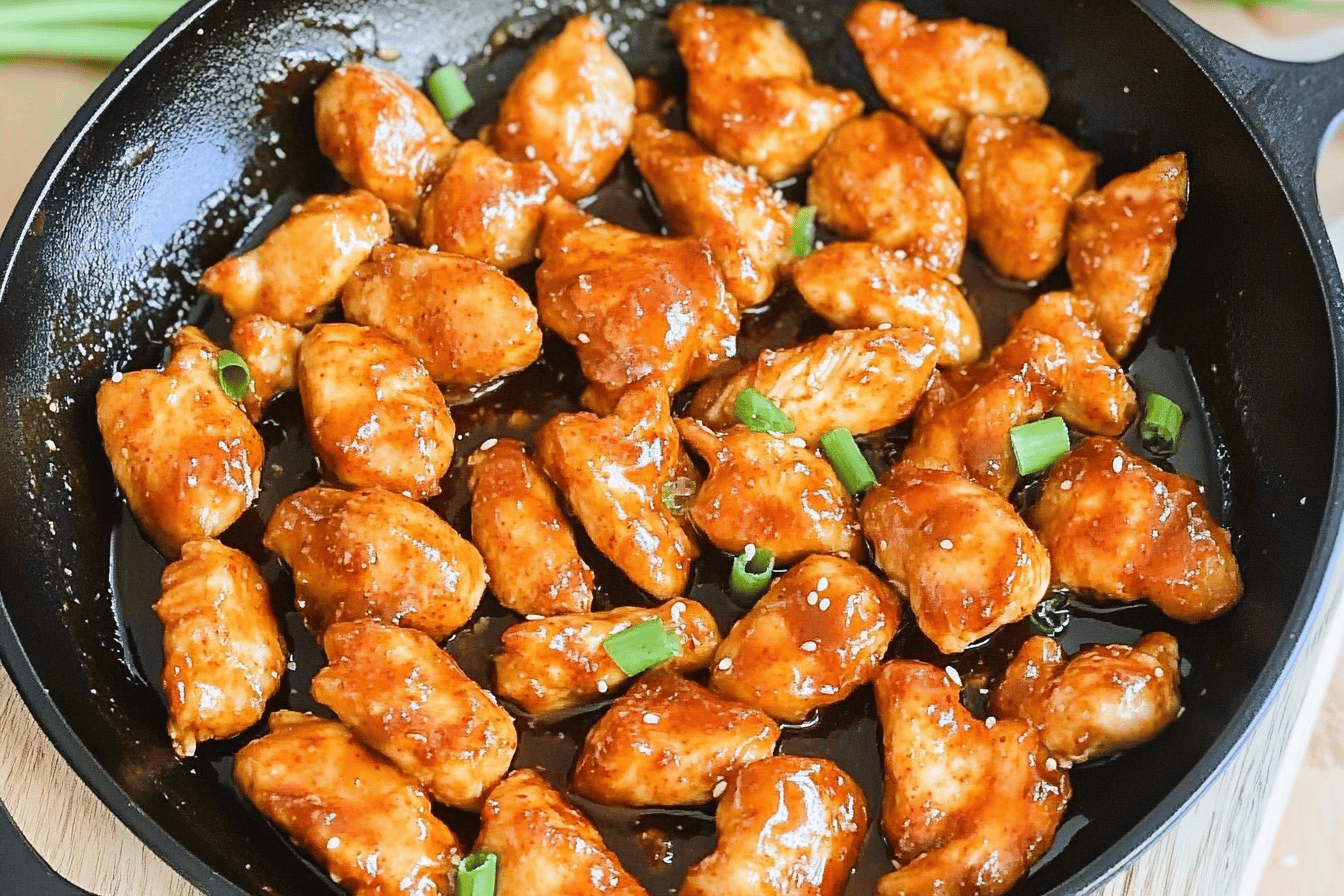 Honey Chili Crisp Chicken Bites Recipe