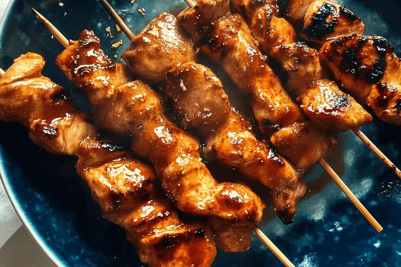 Honey Chipotle Chicken Skewers Recipe