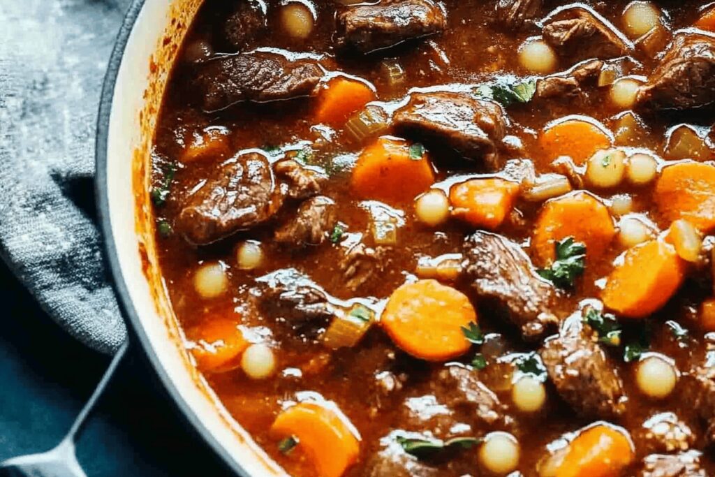 Instant Pot Savory Beef Stew Recipe