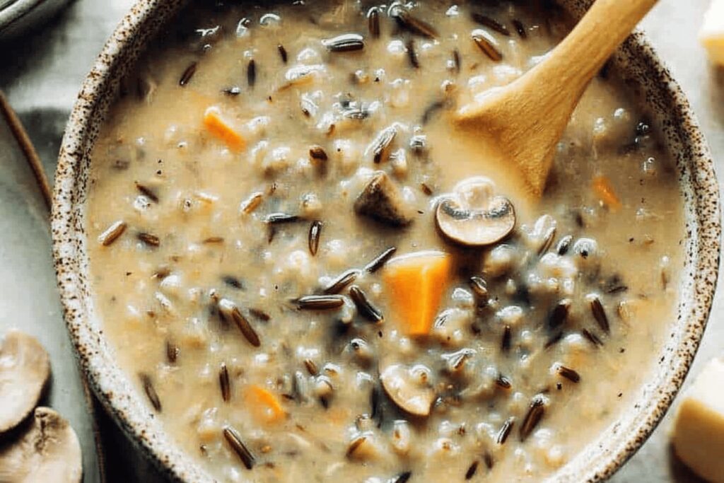 Instant Pot Wild Rice Soup Recipe