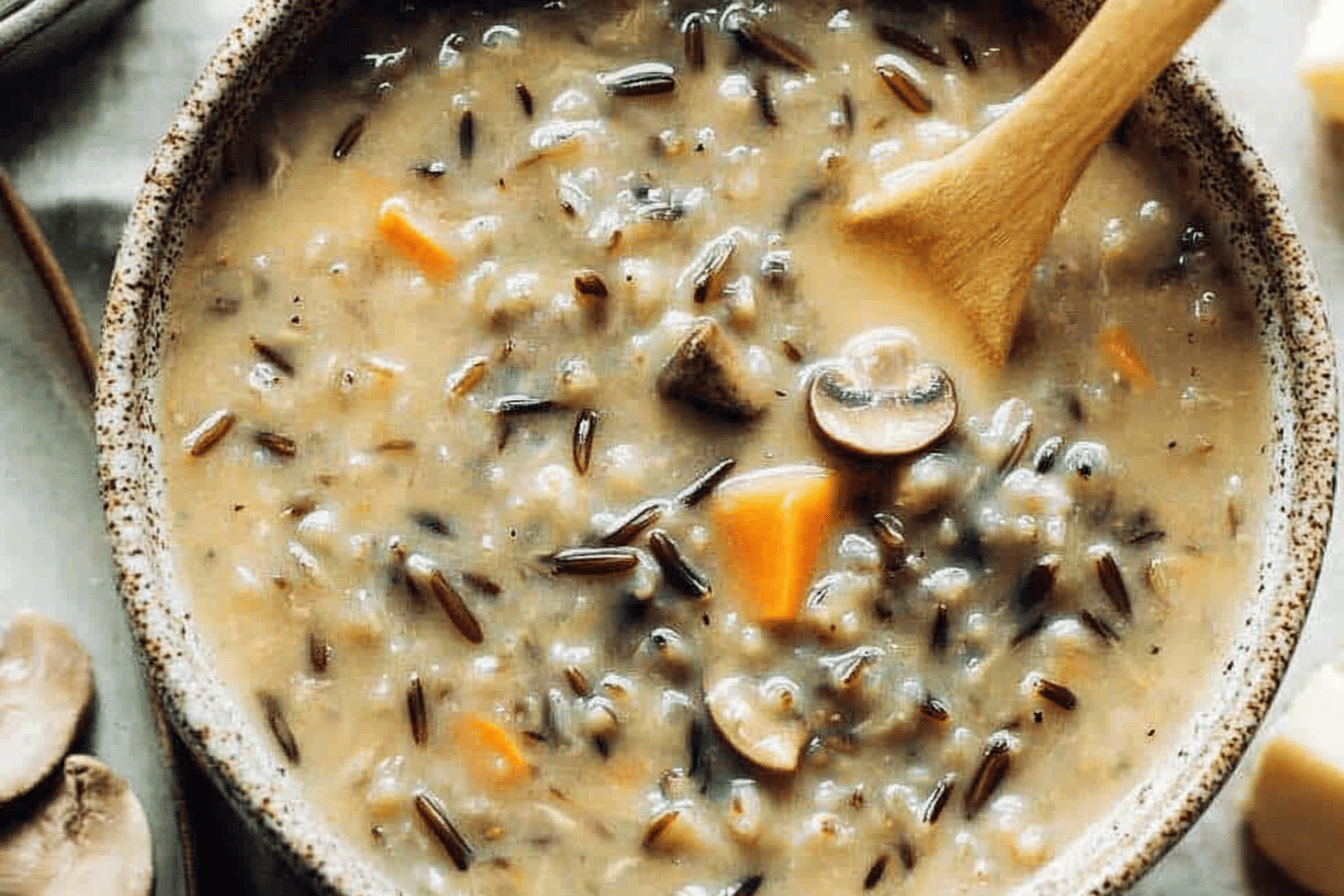 Instant Pot Wild Rice Soup Recipe