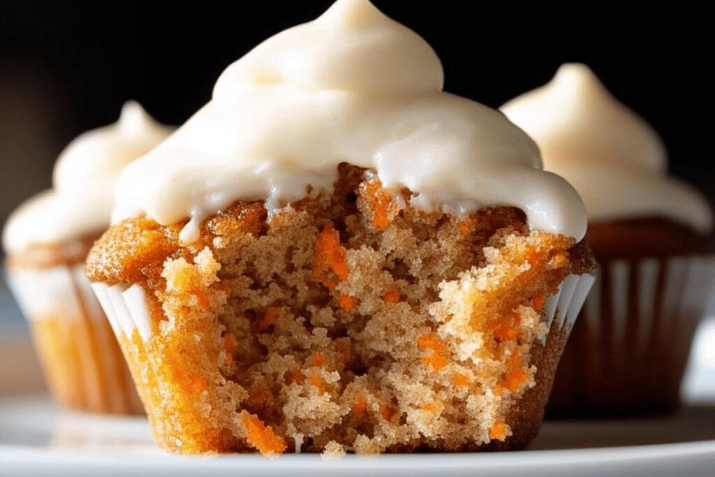 Perfect Carrot Cake Cupcakes with Cream Cheese Frosting