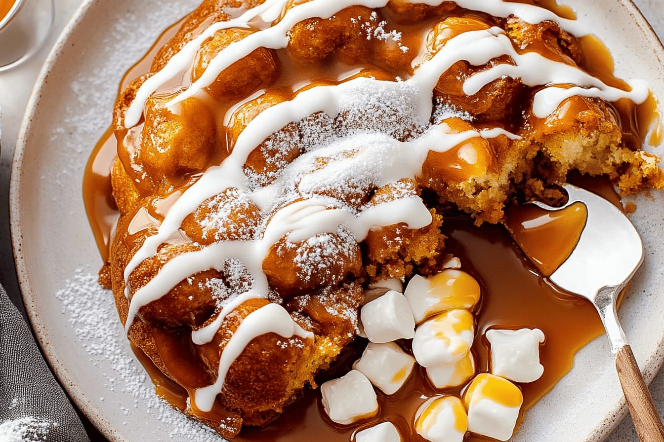 Pumpkin Caramel Monkey Bread Recipe Delight