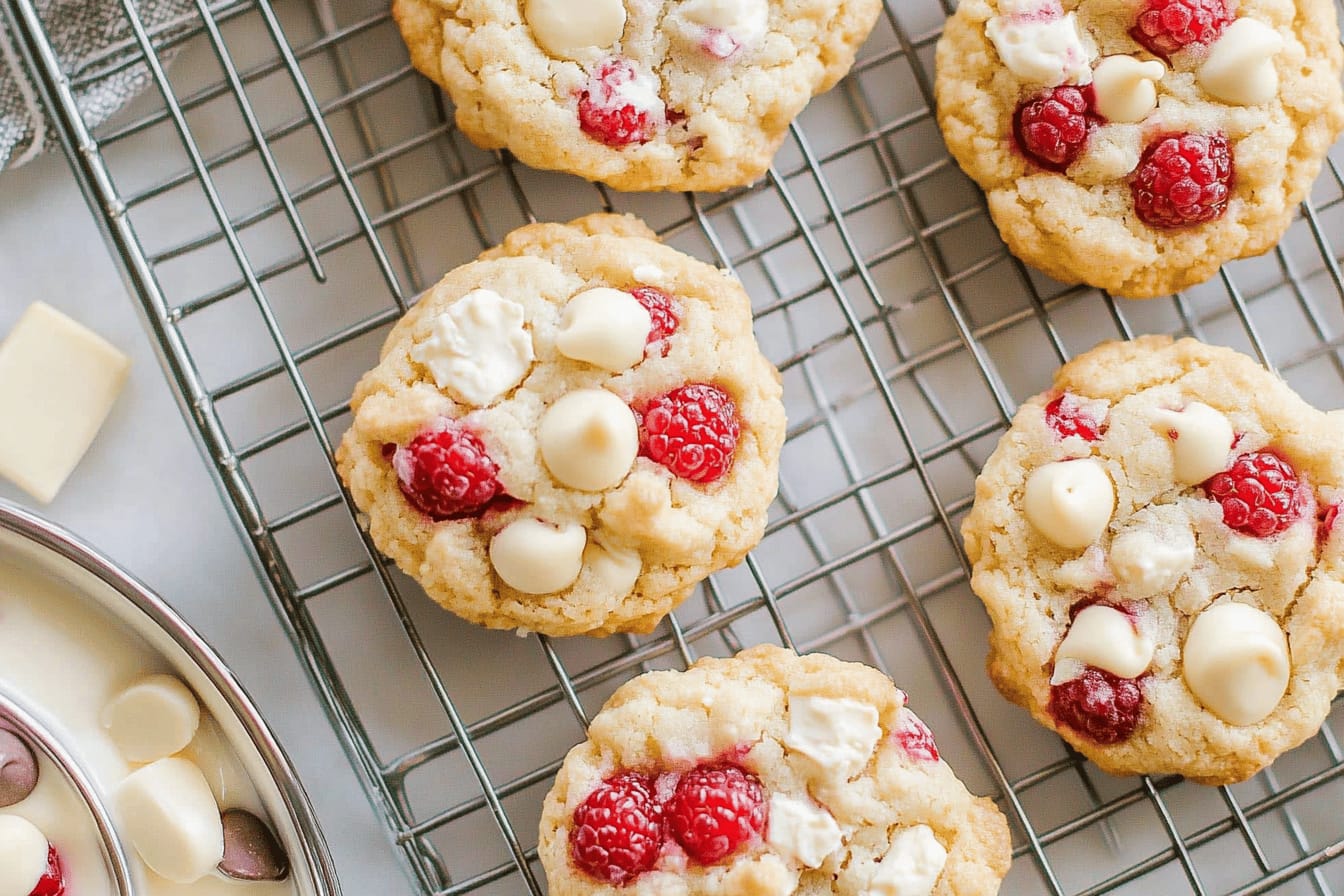 Raspberry Cheesecake Cookies Recipe Delights