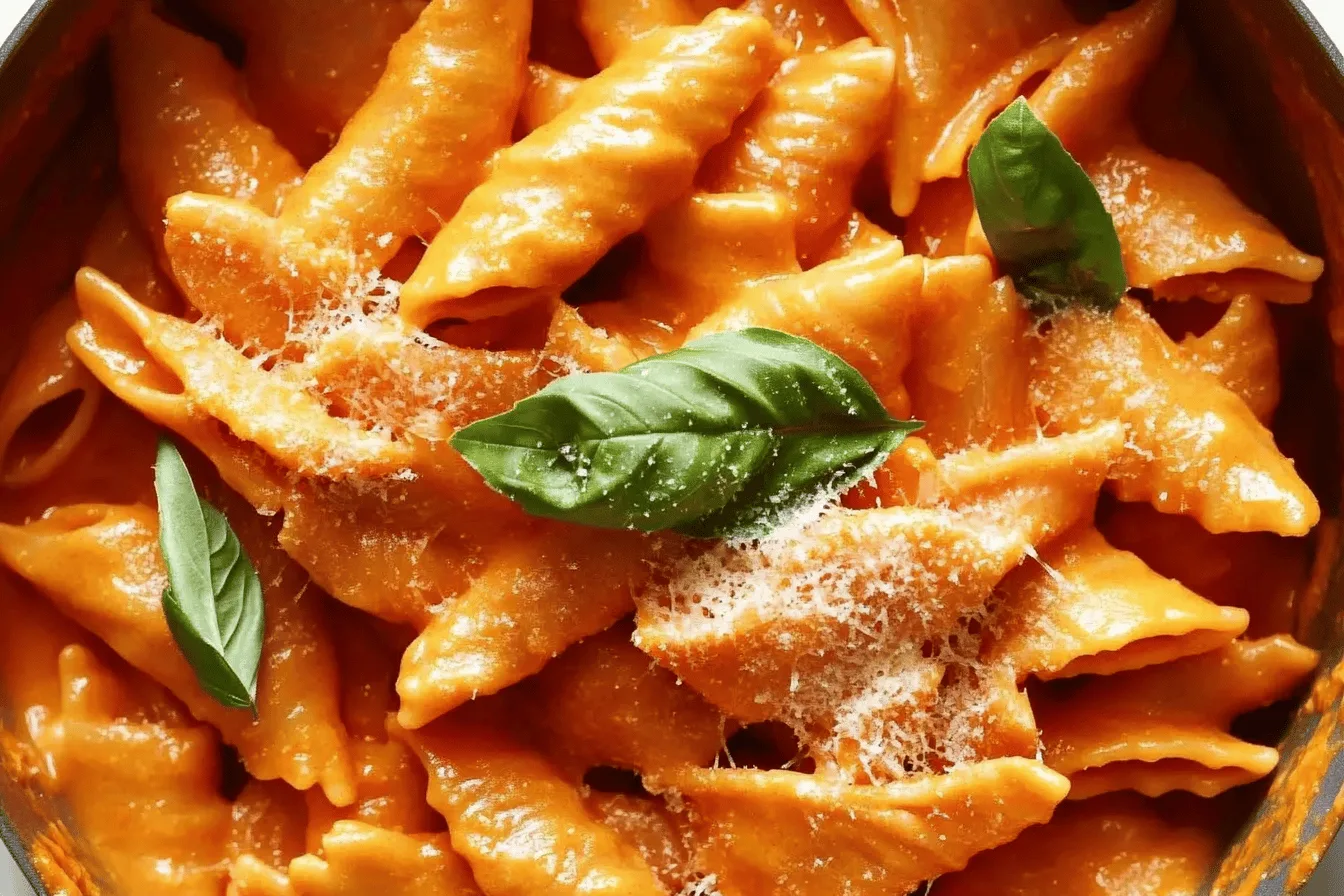 Roasted Red Pepper Pasta Recipe Delight