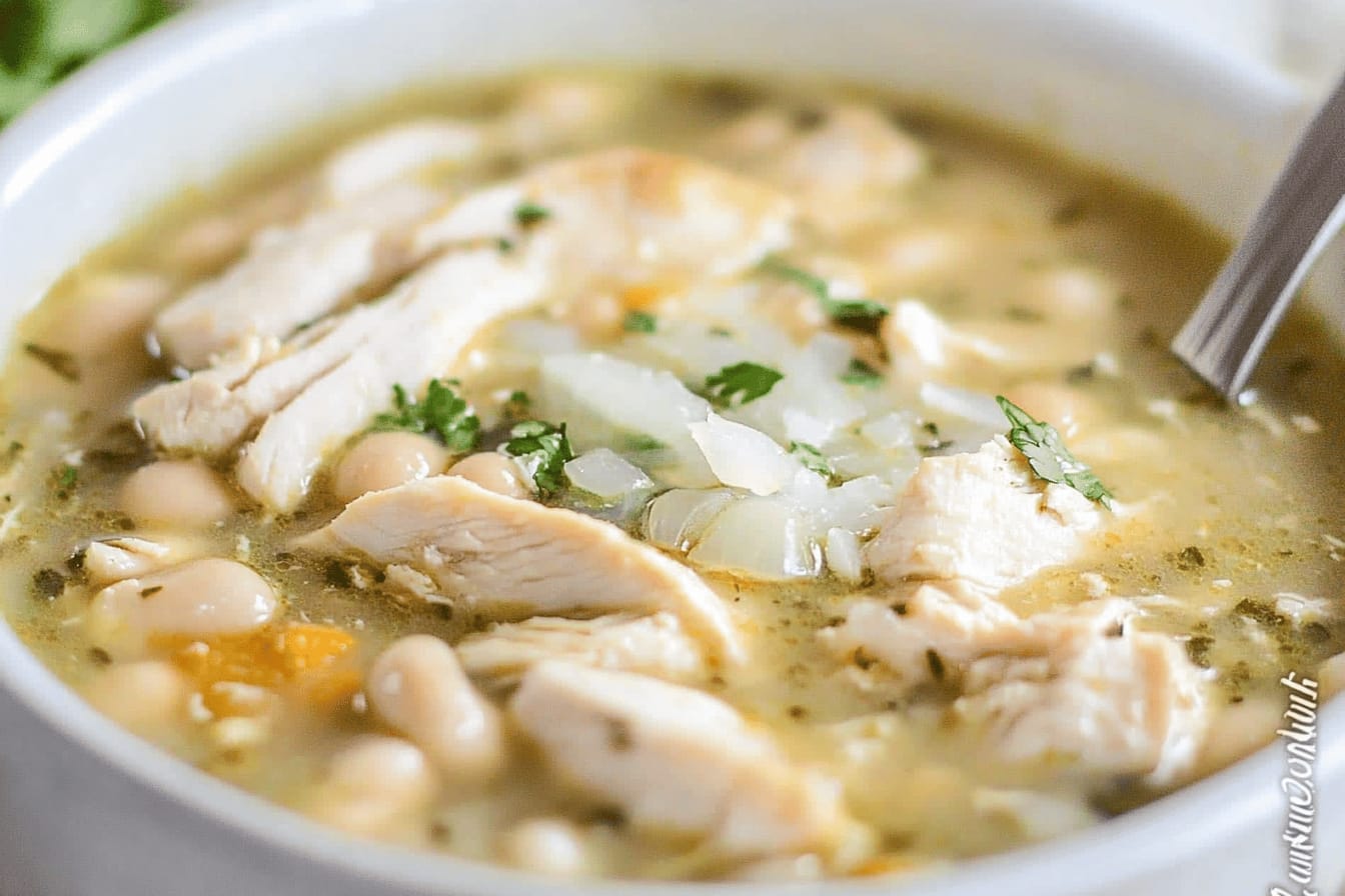 Salsa Verde Chicken Soup Recipe Delight