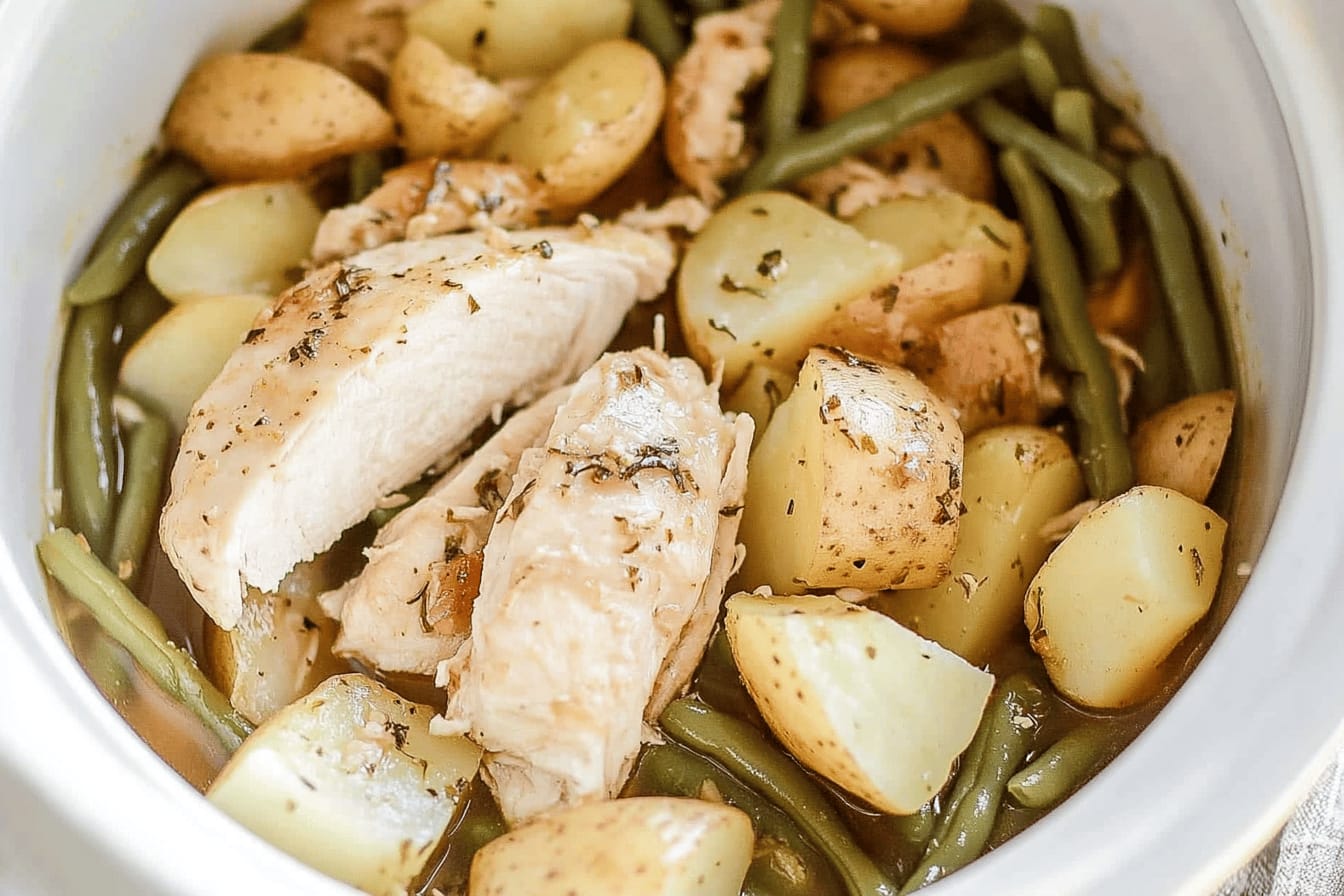 Slow Cooker Chicken and Potatoes Recipe