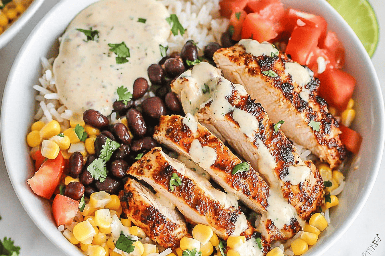 Southwest Chicken Bowls Recipe for Families