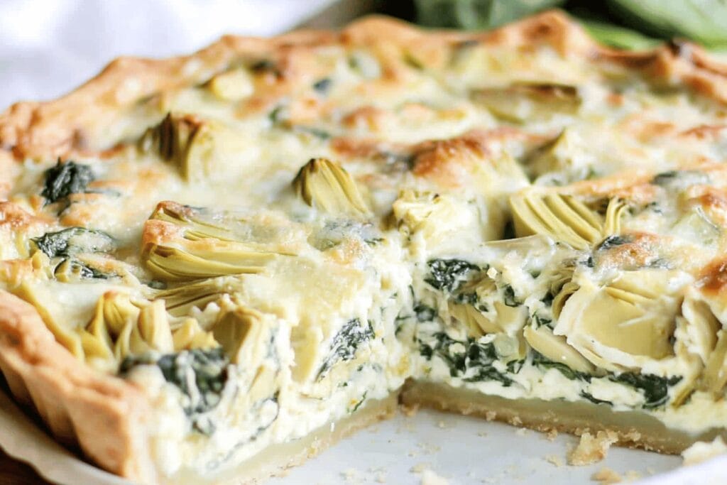 Spinach Artichoke Quiche Recipe for Everyone