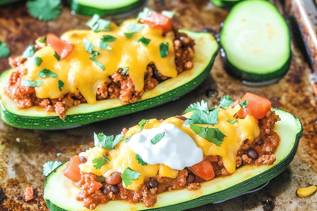 Taco Zucchini Boats Recipe for Easy Dinner