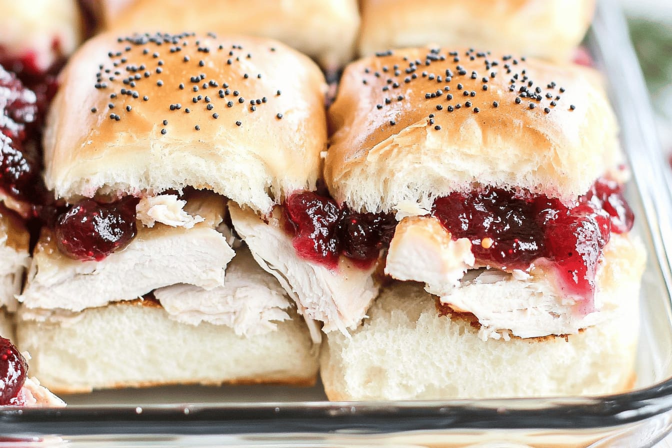 Turkey Cranberry Sliders Recipe for Easy Entertaining
