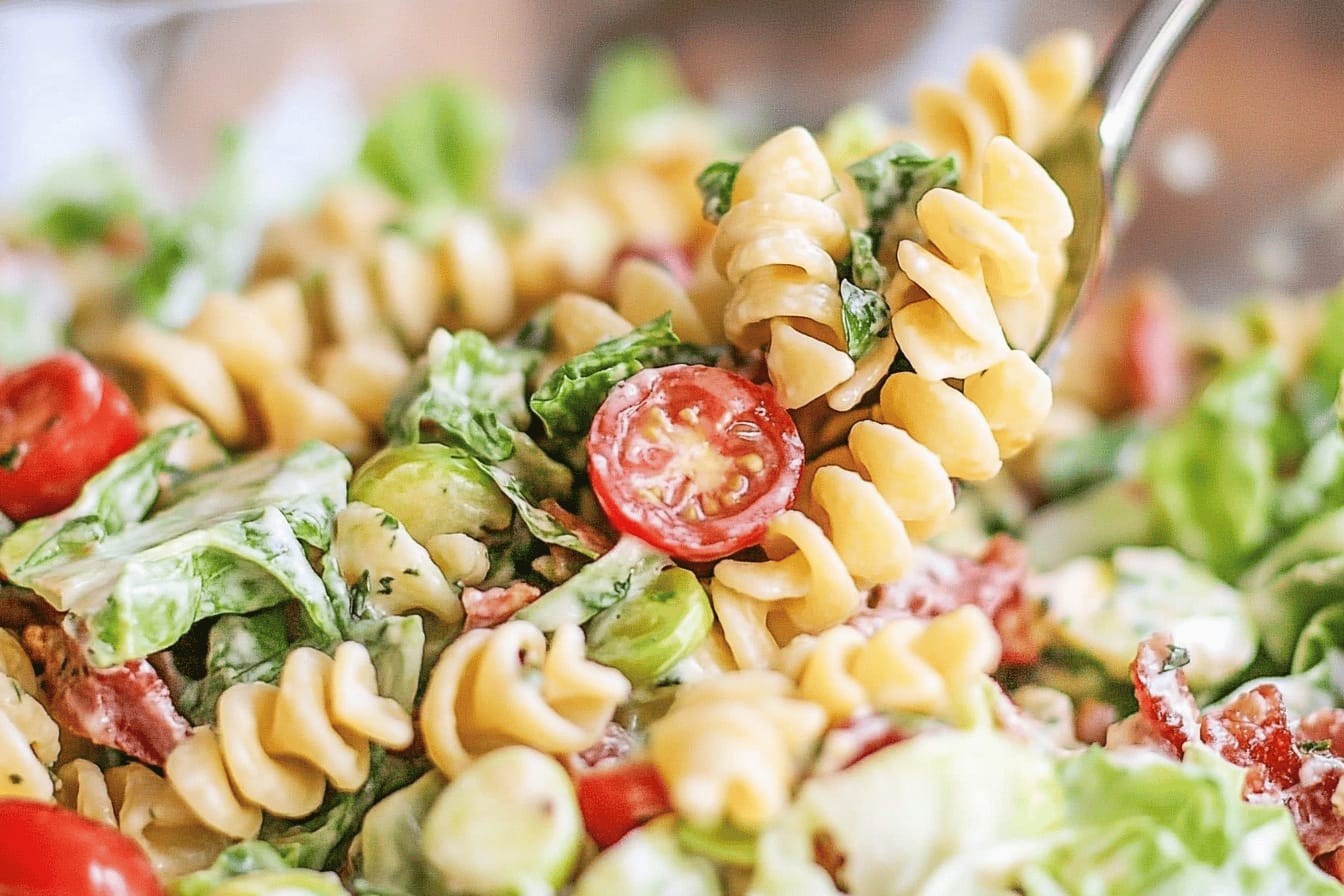 BLT Pasta Salad Recipe for Easy Summer Meals