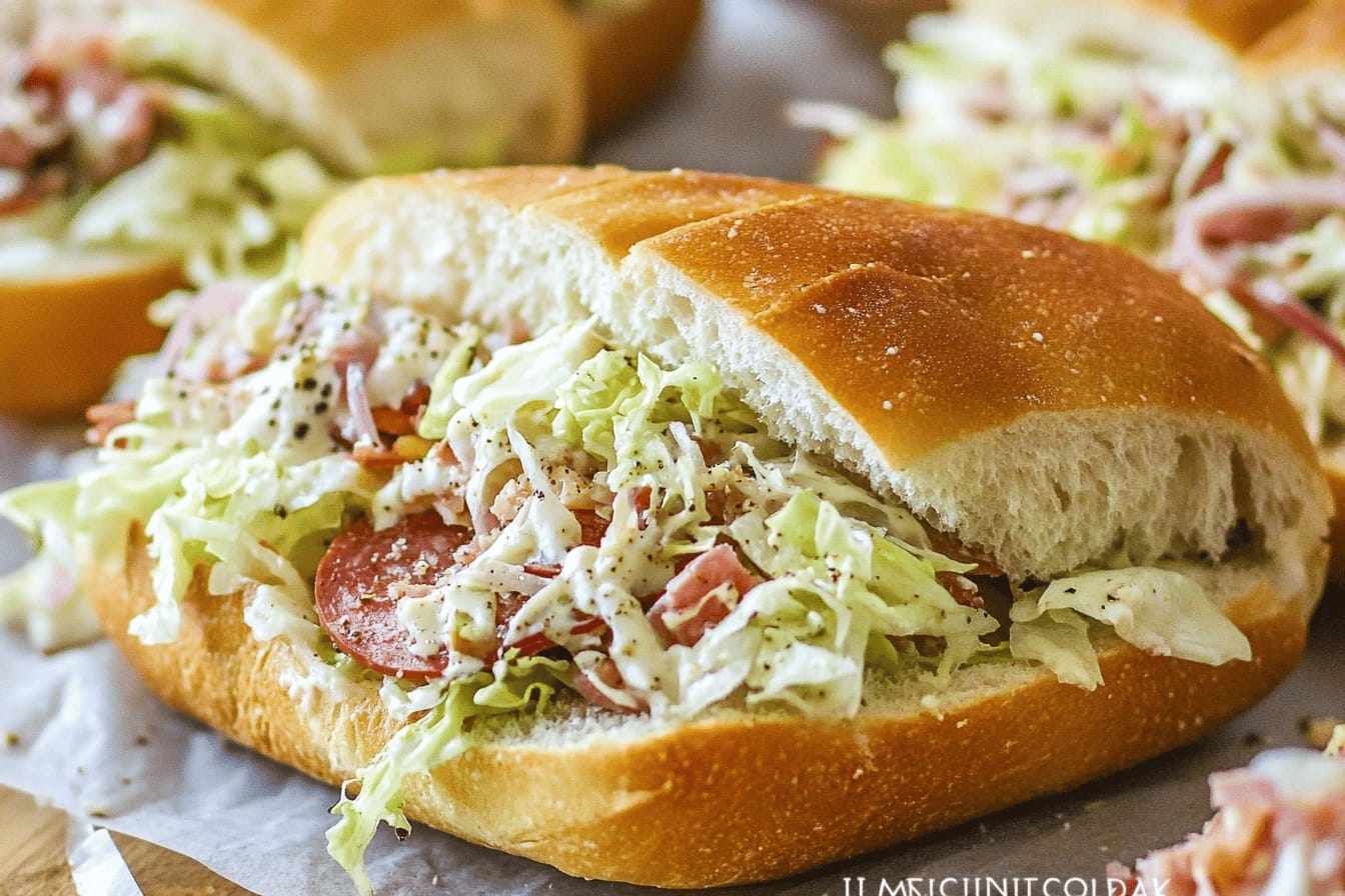Baked Italian Grinder Sandwiches Recipe
