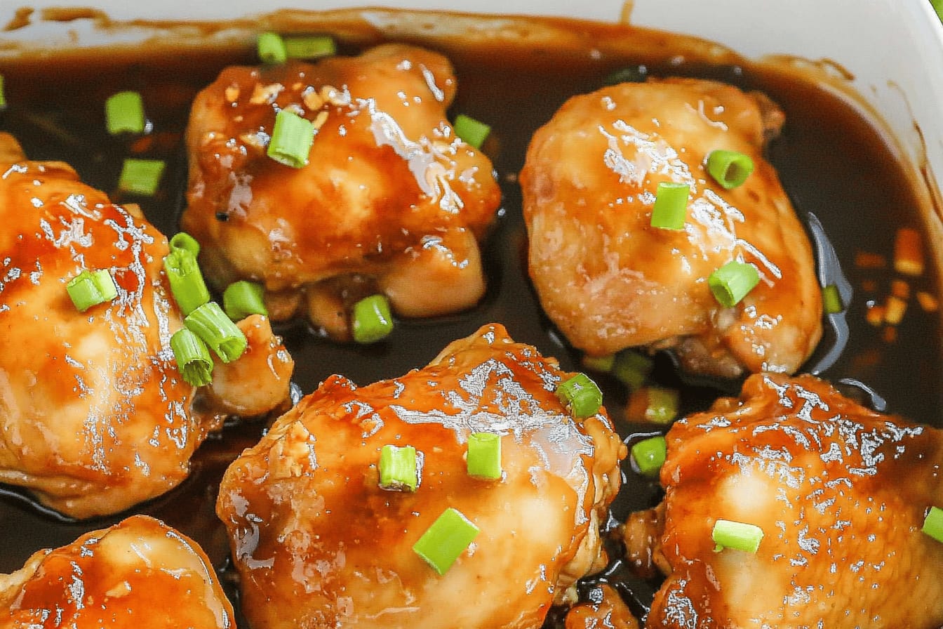 Baked Teriyaki Chicken Thighs Recipe