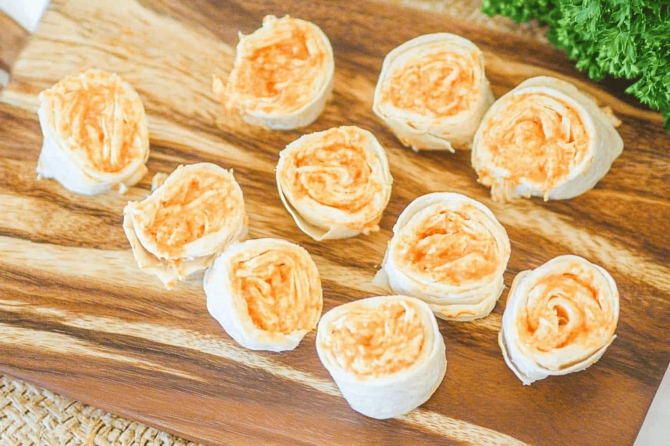 Buffalo Chicken Roll-Ups Recipe Delight