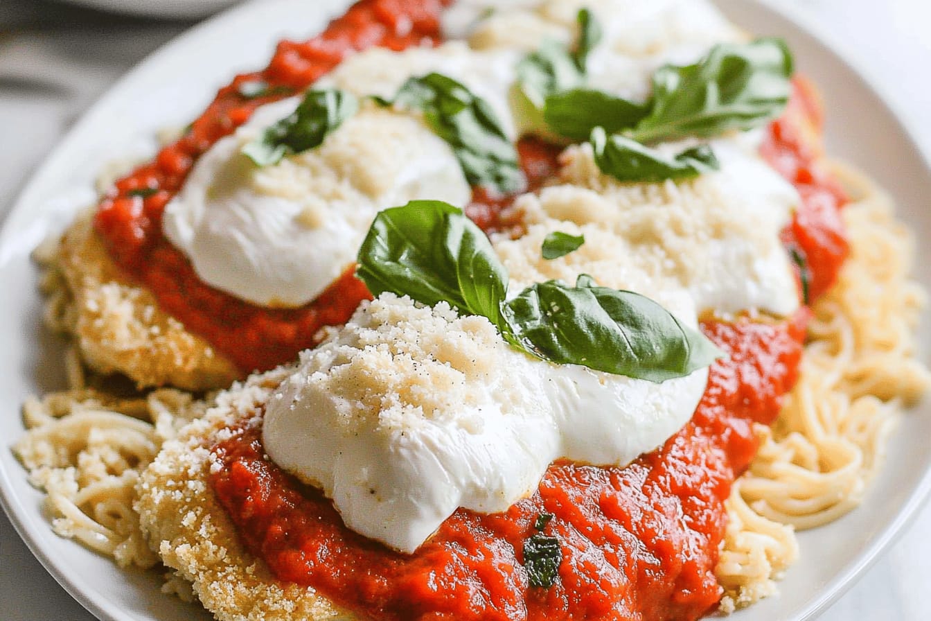 Burrata Chicken Parmesan Recipe Easy Family Dinner