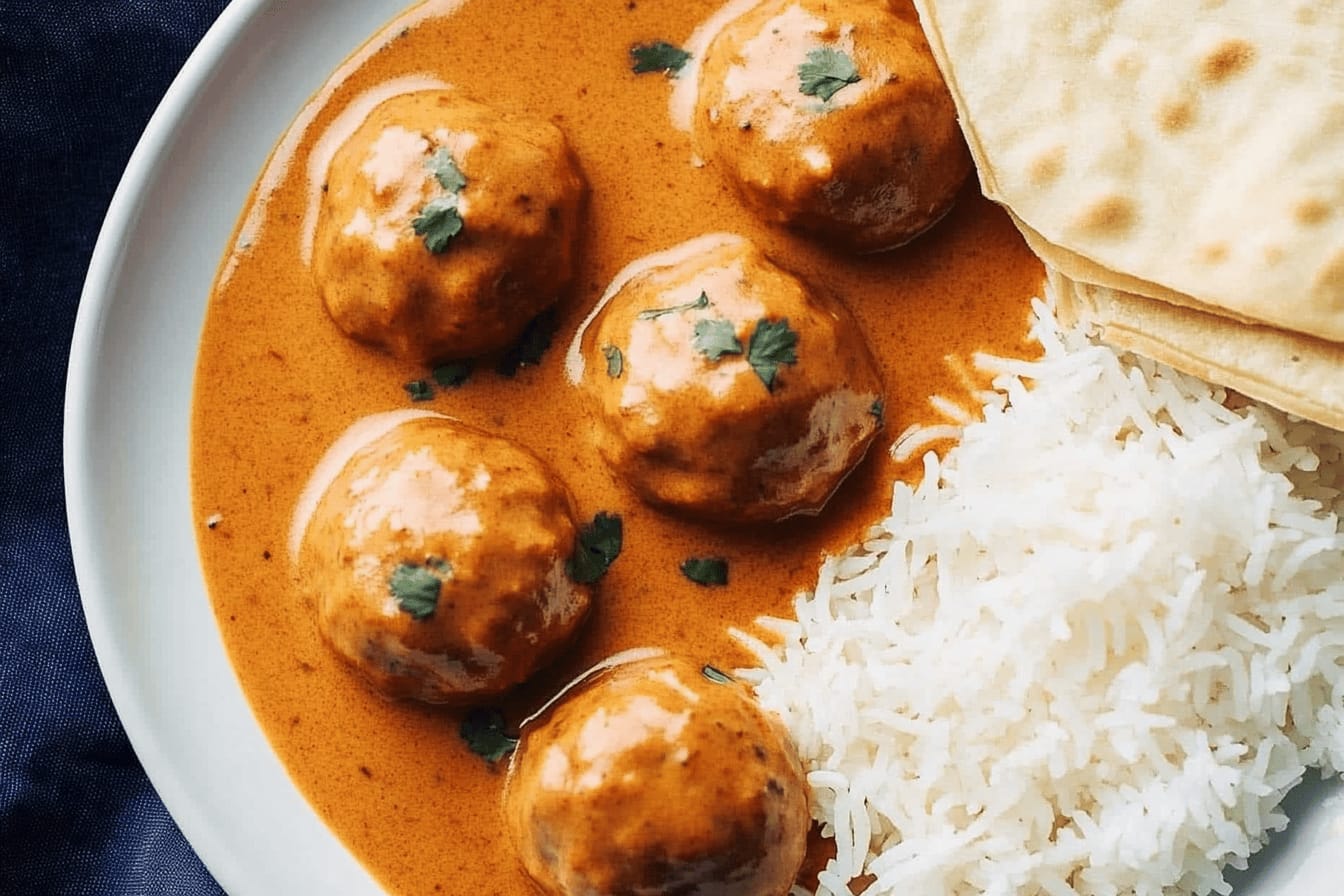 Butter Chicken Meatballs Recipe You’ll Love