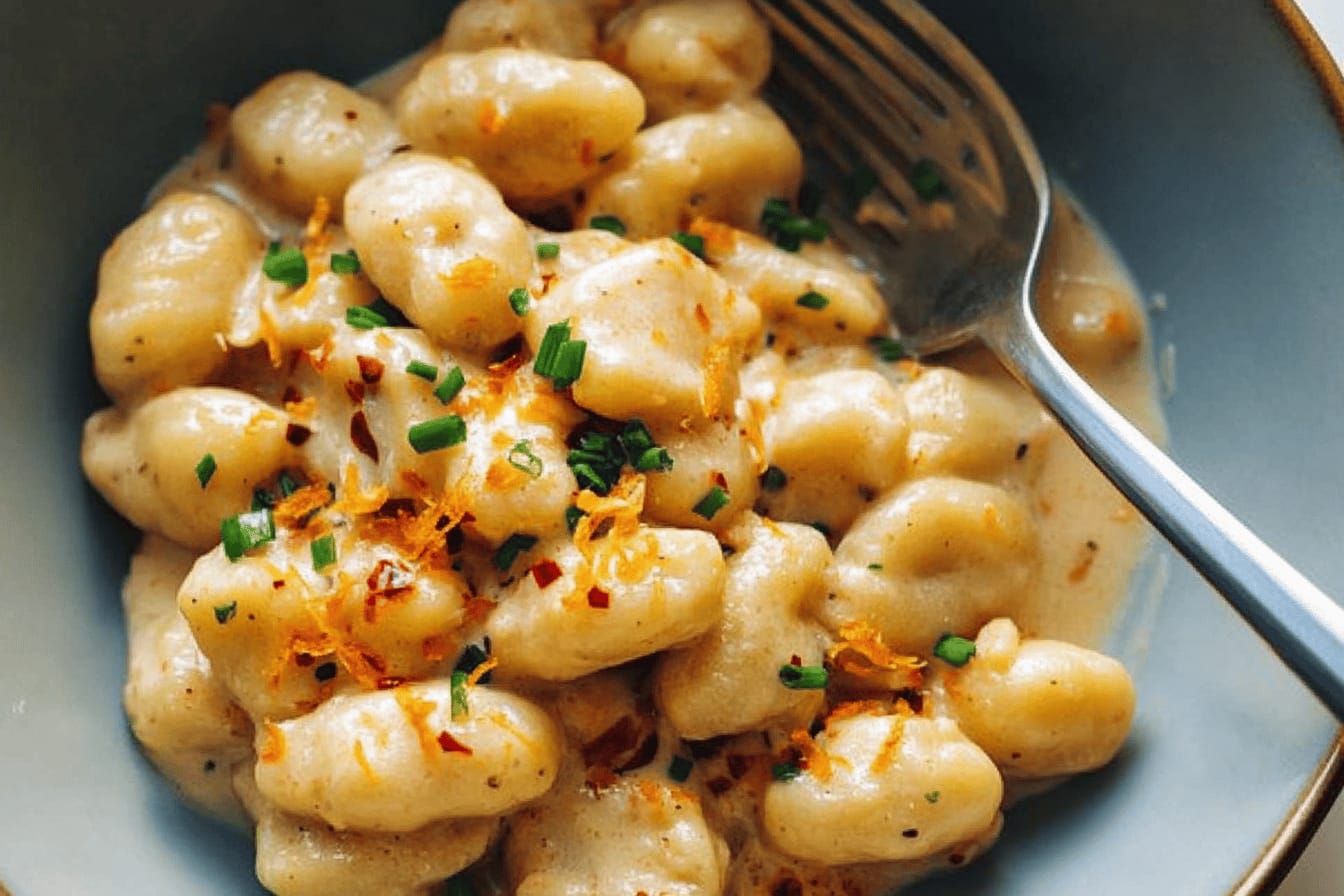 Cauliflower Orange Gnocchi Recipe Delight