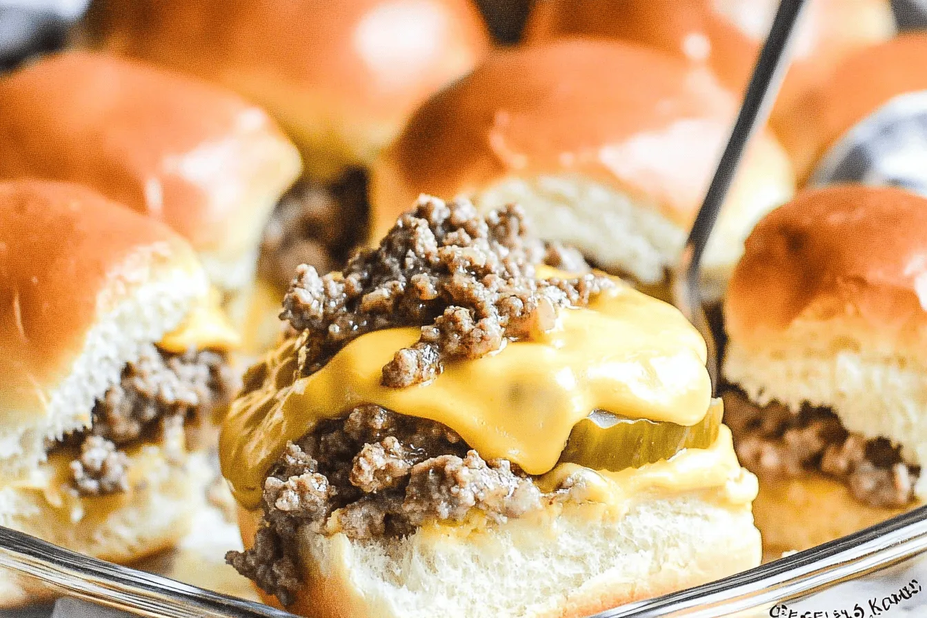 Cheeseburger Sliders Recipe for Easy Family Meals