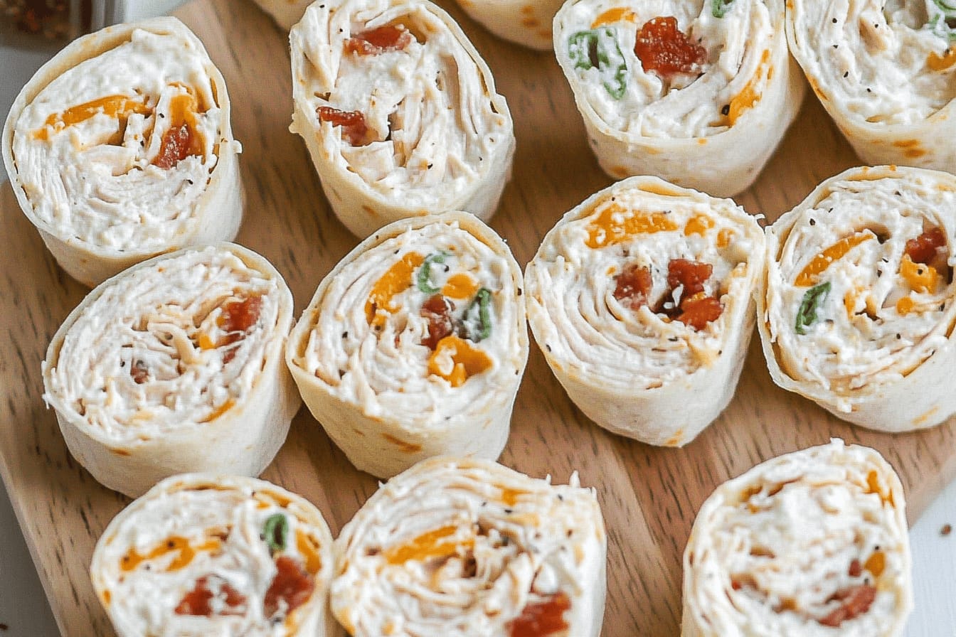 Chicken Bacon Ranch Pinwheels Recipe
