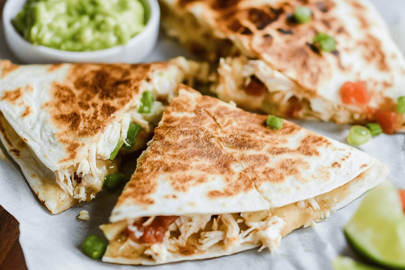 Chicken Bacon Ranch Quesadilla Recipe Delight